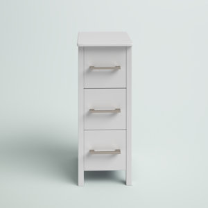 Wade Logan® Arroyos Solid Wood Freestanding Bathroom Cabinet & Reviews ...